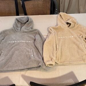 Seek Discomfort Hoodies Bundle - Gray and Cream